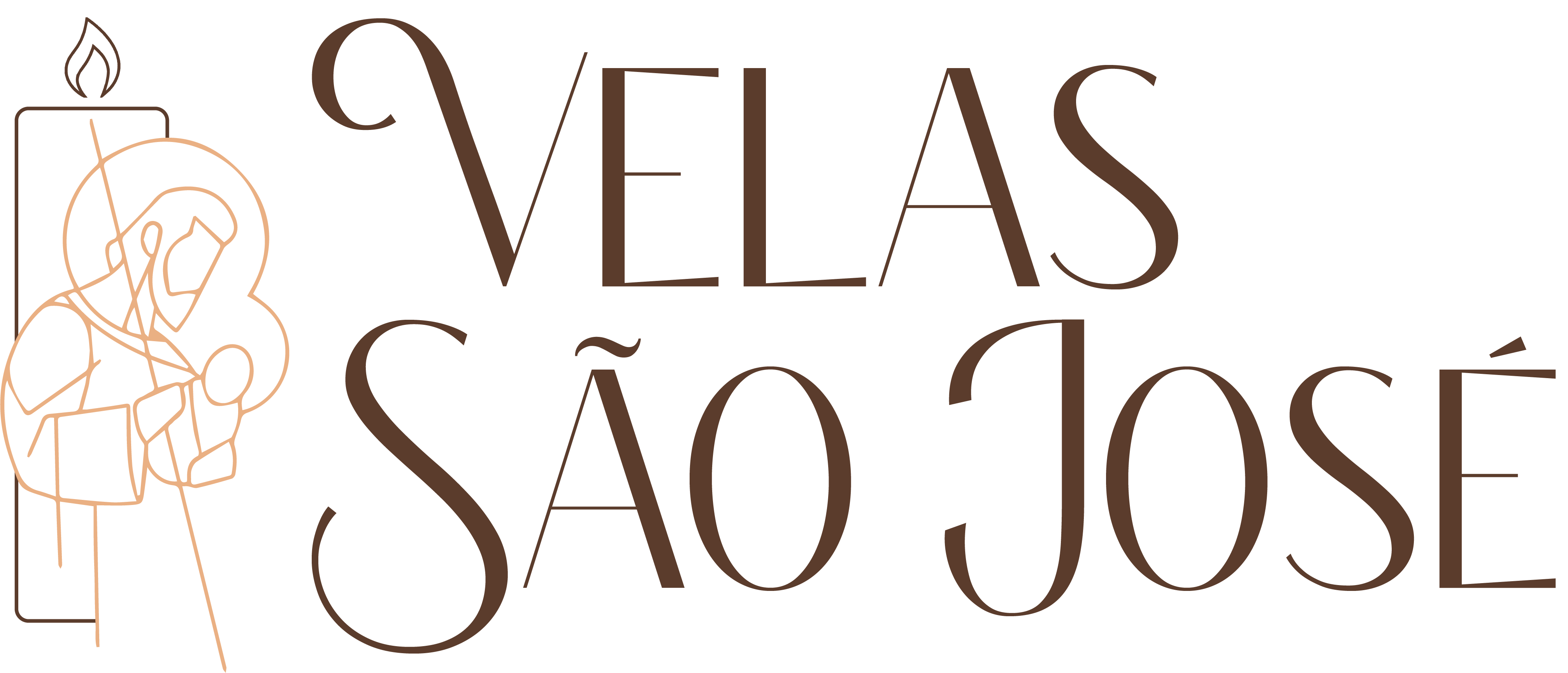 Logo Fábrica de Velas São José