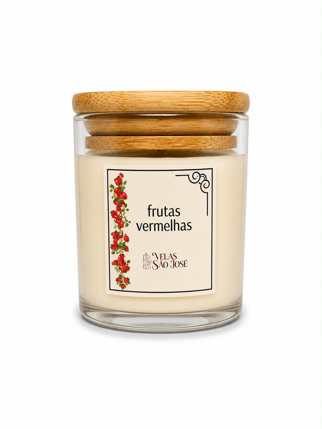 Vela Aromática de Frutas Vermelhas