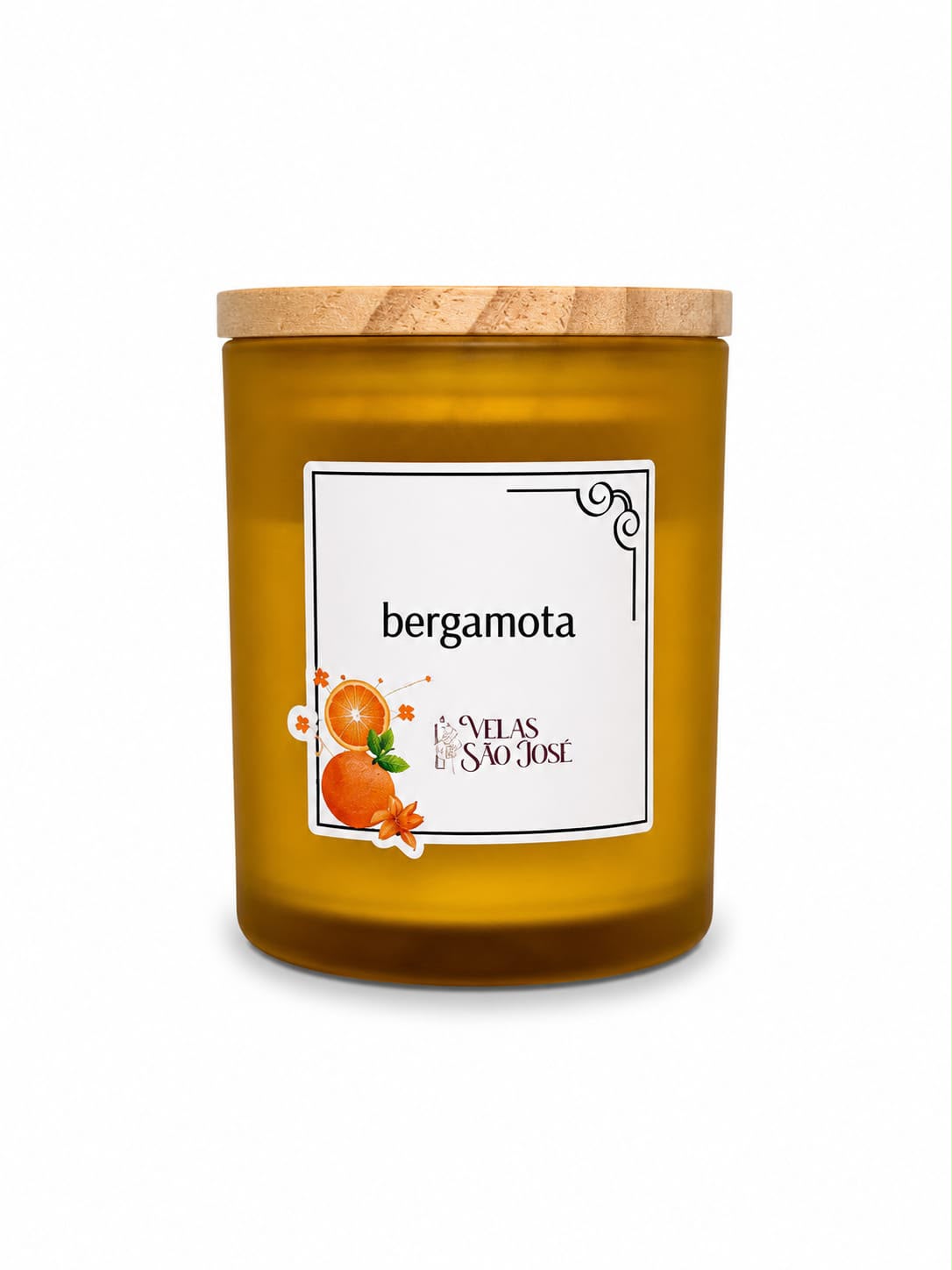 Vela Aromática de Bergamota